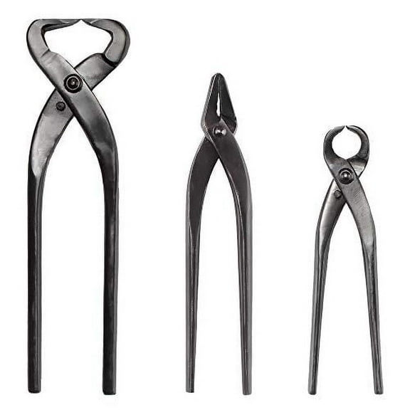 BambooMN Brand - 3 Piece Trunk and Root Bonsai Tool Set