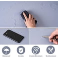 thumbnail image 6 of Leather Desk Pad Protector, 31.5" x 15.7" Waterproof Mouse Pad Desk Mat, Non-Slip PVC Leather Desk Blotter Laptop Desk Pad Writing Pad(Sky Blue), 6 of 7