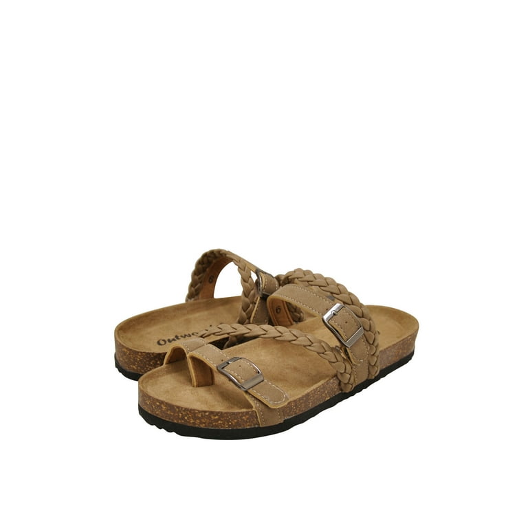 Outwoods Bork 65 Women s Vegan Strappy Buckle Sandals 21390