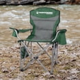 thumbnail image 4 of Wakeman Outdoors Oversized Camping Chair with 300lb Capacity - Heavy Duty Folding Chair, Green, 4 of 10