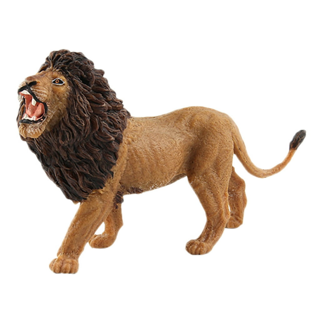Educational Science Lion Animal Model Ornament Figurine Toy For Kids