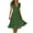 Dresses for Women-Green, variant on Brilliant Plus Size Womens Clothes Women Summer Dresses V-Neck Bandage Print Casual Short Sleeve Dresses Holiday Party/Blue