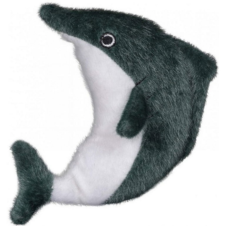 Spunky Pup Sea Plush Dolphin Dog Toy Spunky Pup Sea Plush Dolphin Dog Toy