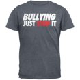 thumbnail image 1 of T-Shirt Adulte Gris Chiné Just Stop It Bullying, 1 of 1
