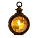 thumbnail image 1 of Suministros de decoración de Navidad led pequeña luz redonda linterna portátil regalo ventana decoración colgante Ormromra CPB-SSW172-3, 1 of 5