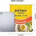 thumbnail image 4 of Instant Ramen Noodle Soup Chicken Drawstring Backpack Sports Gym Sack Funny Food Sackpack String Bag For Sport Yoga Travel, 4 of 6