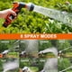 thumbnail image 2 of Heavy Duty Garden Hose Nozzle, 8 Adjustable Watering Spray Patterns for Plants, Lawn, Car Washing, Pets, 2 of 5