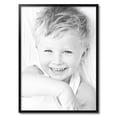 thumbnail image 2 of ArtToFrames 24" x 33" Satin Black Tall Picture Frame, 24x33 inch Black Wood Poster Frame (WOM-1852), 2 of 8