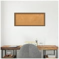 thumbnail image 2 of Amanti Art Natural Cork Board Wood Framed Antique Bronze Bulletin Board 32 in. x 14 in., 2 of 7