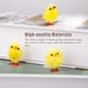 thumbnail image 5 of Wosthever 60 Piezas Pollito de Pascua Adorable Plástico Amarillo Artesanía Exhibición Artificial Portátil Juguetes Festival Decoración Kits de decoración para fiestas, 5 of 6