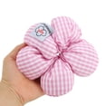 thumbnail image 3 of Unique Bargains 1 Pc Hair Elastics 3D Flower Hair Ties Pink, 3 of 5