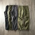 thumbnail image 5 of Big & Tall Straight Stretch Cargo Pants Four Utility Pockets Daily Work Pants S-XXL, 5 of 8