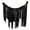 Black - 100, variant on Aximioll Lighted Halloween Black Rain Curtain, Hanging Backdrop for Doorway, Wall and Party Decor