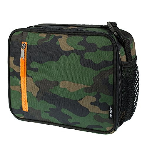 camouflage lunch bag