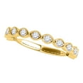 thumbnail image 1 of Diamond Milgrained 0.50 Ct Wedding Band - Bridal Ring Set In 14K Yellow Gold, 1 of 6
