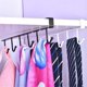 thumbnail image 3 of 2Pcs Pack Multifunctional Hook Rack with 6 Hooks for Hanging Under Shelves and Drying Cups (Black + White), 3 of 5