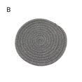 thumbnail image 2 of Pnellth Coaster Handwoven Cotton Coaster Heat Resistant Kitchen Mats Table Natural Cotton Hot Plate Mats for Cooking Baking Kitchen Counter Table, 2 of 8