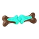 thumbnail image 4 of Juguete para la dentición de cachorros, interactivo, con forma de hueso, para masticar y entrenar perros. azul, 4 of 9