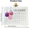 thumbnail image 3 of Eco-Friendly Plantable Love Seed Calendar 2026, 12-Month Biodegradable Planner with Wildflower/Herb/Fruit Seeds, Sustainable Gift for Gardening & Home Decor, without Stand, 3 of 7