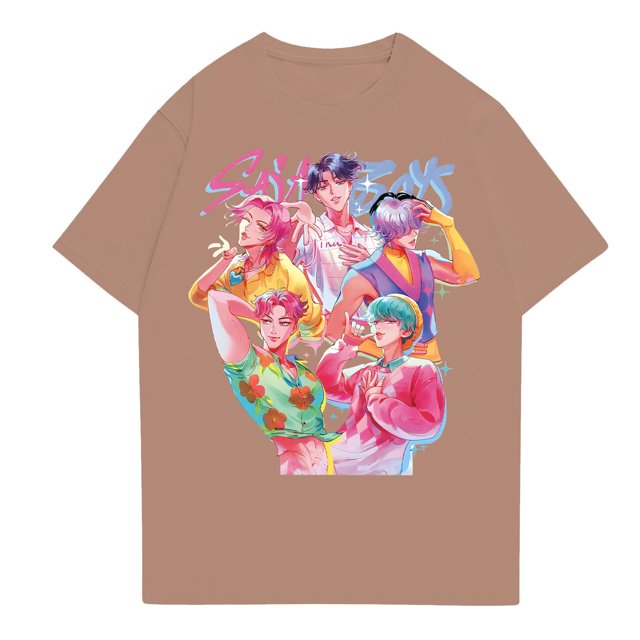 Unisex Huntrix De-mon Hun&Ters Shirt Short Sleeve Cartoon Graphic Tee for POP SINGER and Movie Fans 2XL