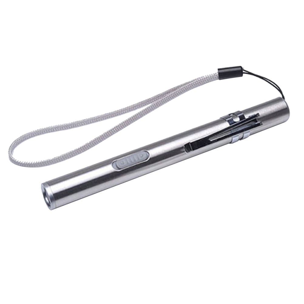 Mini Flashlight LED Pen Pencil Torch USB Light Lamp 13*1.3*1.3 cm Hot Sale 