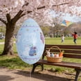 thumbnail image 6 of HOARBOEG Easter Inflatable Egg, PVC Blow Up Outdoor Yard Decor for Patio Garden, Blue Easter Inflatables Holiday Party Decoration, Easy to Inflate & Store, 6 of 7