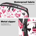 thumbnail image 4 of Valentine's Day Digital Pouch Oxford Cloth Waterproof Storage Bag Collapsible Cable Organizer Wire Cord Holder 5.9x9.44x3.14 in, 4 of 6