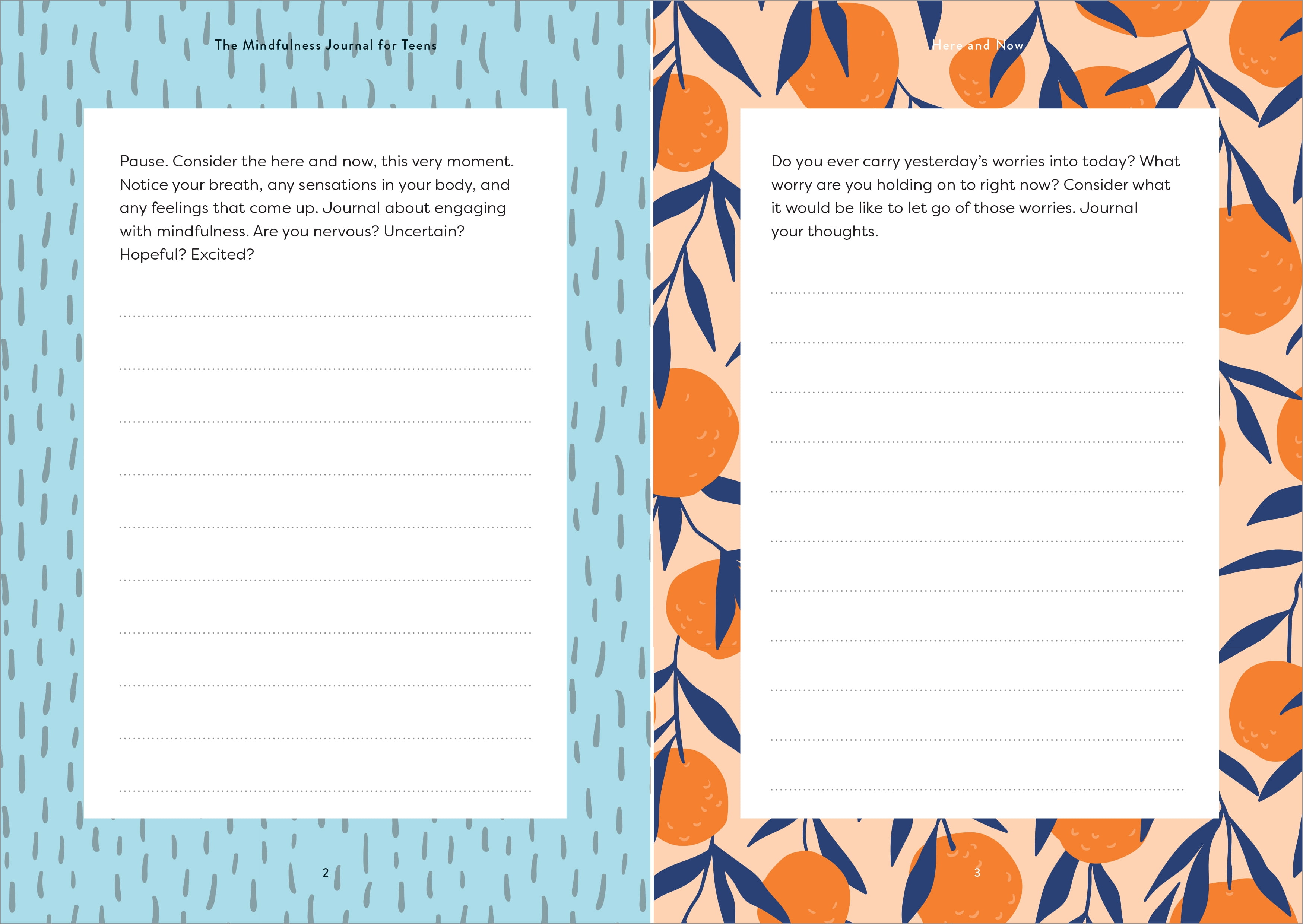 The Mindfulness Journal for Teens: Prompts and Practices to Help You Stay Cool, Calm, and Present (Spiral Bound)