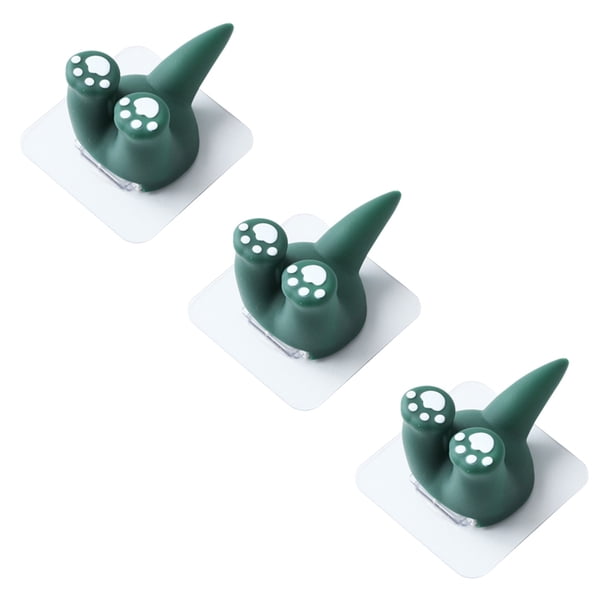 Xihbxyly Oferta Prime Ganchos para Abrigos de Pared En Forma de Cola de Perro, Ganchos para Colgar Sombreros Montados En La Pared, Bonitos Ganchos para Toallas para El Baño, Clavijas Decorativas de P