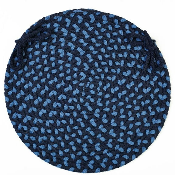 Rhody Rug Manhattan Evening Sky 15" Chair Pad