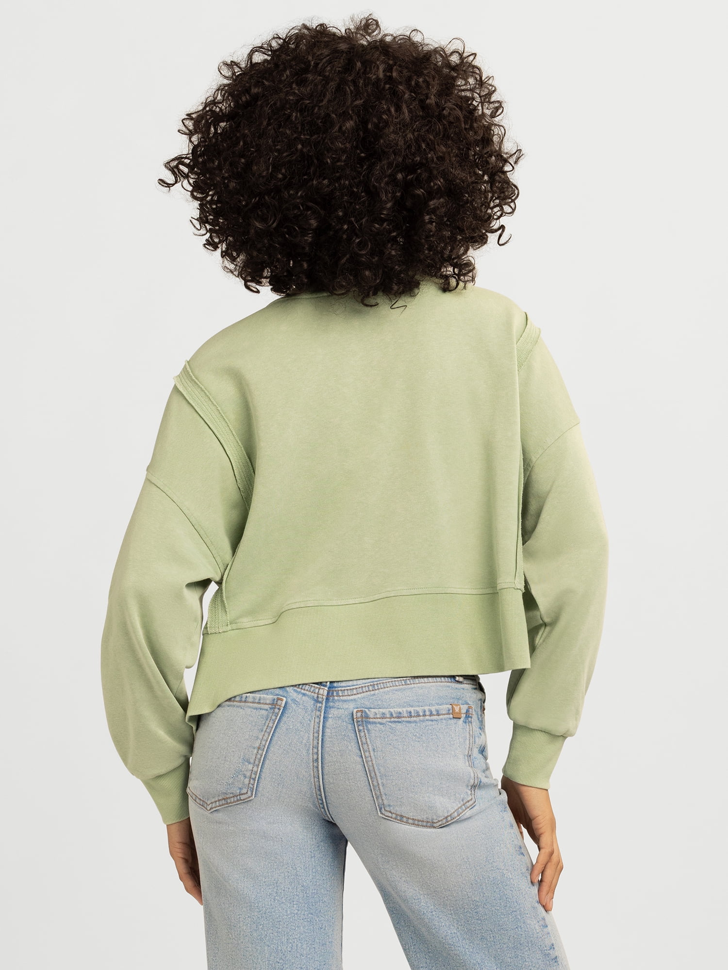 Jessica Simpson Women's Philomenia Knit Denim Pullover Top, Sizes XS-4X