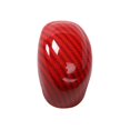 thumbnail image 1 of Cubierta de moldura de pomo de cambio de marchas de automóvil, pomo de consola central rojo para 2015-2019, 1 of 5