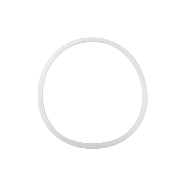 MYG Silicone Pressure Cooker Sealing Ring 24cm Clear Rubber Gasket Replacement for Aluminum Alloy Cookers High Temperature Resistant Safe Cooking Accessory