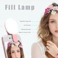 thumbnail image 3 of Peggybuy Mini Q Selfie Ring Light Portable Flash LED USB Clip Mobile Phone Fill Lamp, 3 of 9