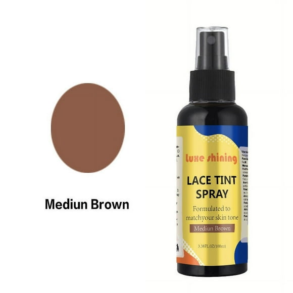 Spray de tinte para encaje, spray de tono para teñir encajes, aerosol de color, 100 ml, colorante para cabello peludo