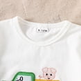 thumbnail image 3 of HCNTES Toddler Outfit Cute Farm Theme Embroidery Tee and Gingham Shorts 2-Piece Set for Birthday Parties Boys Summer Outfits, 3 of 9