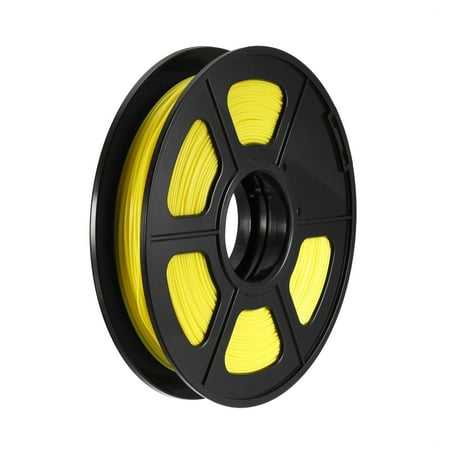 PLA 3D Printer Filament,1.75mm (1.1lbs)500g Spool,Dimensional Accuracy +/- 0.02mm,3D Pen Refills,Yellow