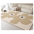 thumbnail image 6 of VIKAMA Fresh Living Room Carpet Waterproof Non-slip Coffee Table Carpet Large Area of Crystal Velvet Carpet Floral Mat, 6 of 6
