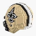 thumbnail image 6 of New Orleans Saints NFL FOCO BRXLZ Helmet Building Block Set, 6 of 7