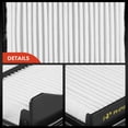 thumbnail image 6 of A-Premium Front 2-PC Engine Air Filter Compatible with Chevrolet Spark 2016-2022 1.4L, Replace# 95238310, 834888, 6 of 6