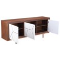 thumbnail image 4 of Moe's Trapeze 3 Door Sideboard in Brown, 4 of 4