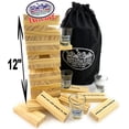 thumbnail image 3 of Juego para beber Matty's Toy Stop Deluxe, 60 piezas, XL, torre de madera, 3 of 7