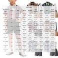 thumbnail image 3 of LvhaoGJOB Little Kids Boys 2-Piece Outfit Set - Multi-Pocket, 3 of 7