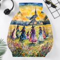 thumbnail image 4 of Abcomgle Halloween Hoodies for Girls 7-8 Spooky Witches Gathering Print Sweatshirts with Hooded Preppy Long Sleeve Pullover Sweatshirts with Pocket Fall Holiday Shirt for Teen Girls, 4 of 5