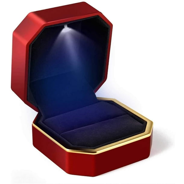 Luxury wedding best sale ring box