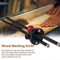 thumbnail image 2 of Contour Gauge Tool Accurate Scribe Tool Scribing Tool with Dual Scale Practical Carpenter Tools Alloy Scribe Tool, 2 of 5