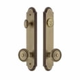 thumbnail image 6 of Grandeur Arc Tall Plate Single Cylinder One Piece Knobset with Soleil Knob, 6 of 6
