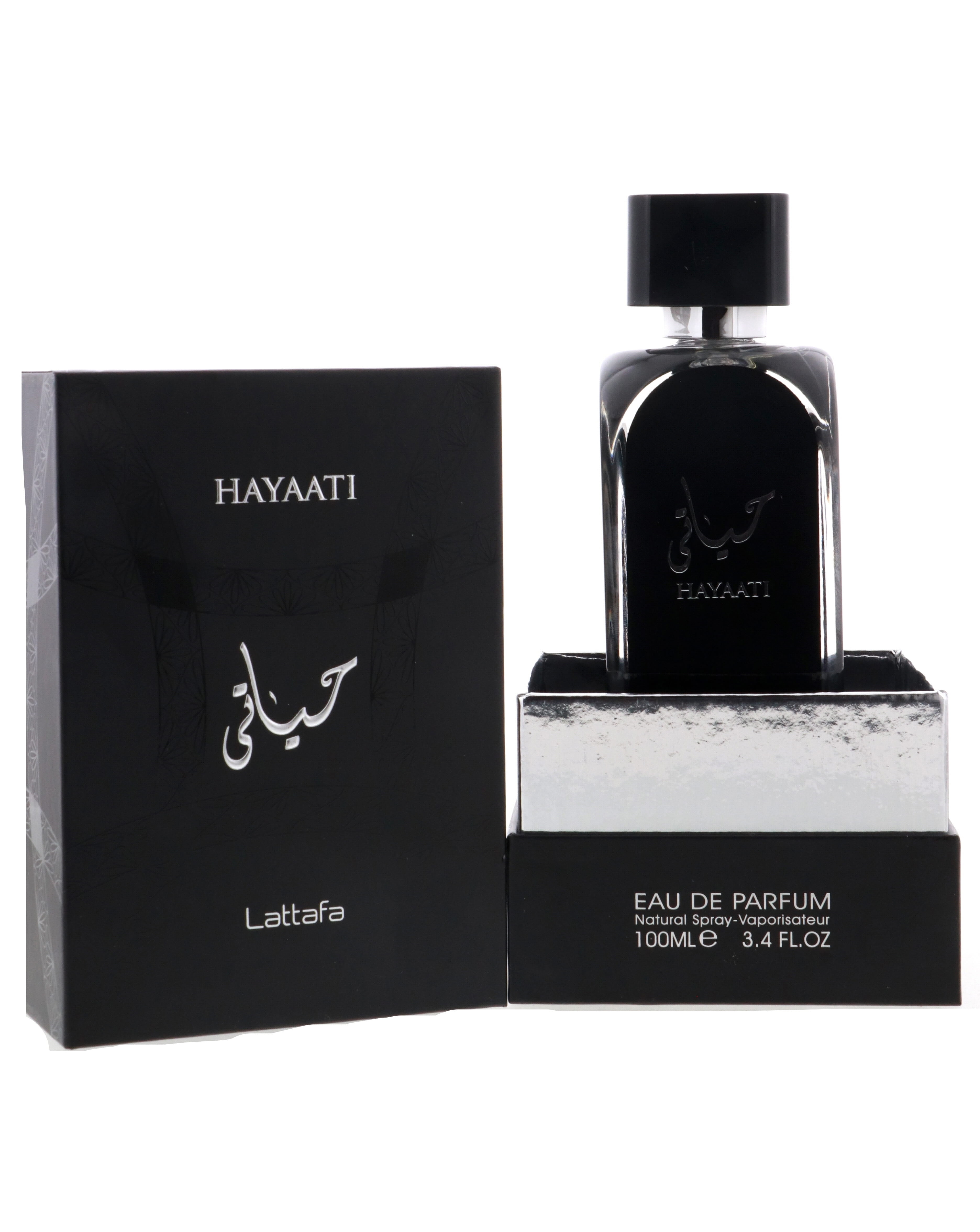 Lattafa Perfumes Hayaati Eau de Parfum Spray for Men, 3.4 Ounce