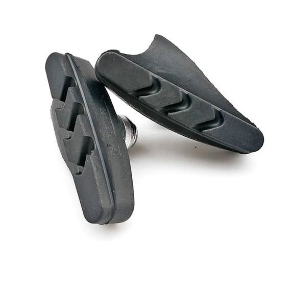 2 Pairs Bicycle Brake Pads 55mm C Brake Blocks Front and Rear Brake Pads Set