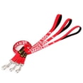 thumbnail image 3 of Correa para perros de servicio Plutus Pet Service, acolchada en neopreno, color rojo, 1,2 m, 3 of 6